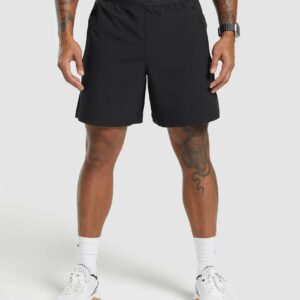 Apex 7" Hybrid Shorts Black