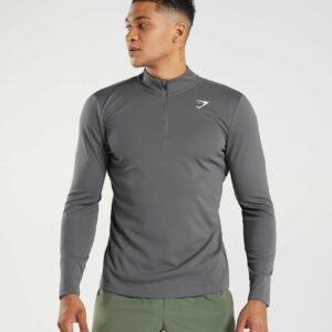 Arrival 1/4 Zip Silhouette Grey