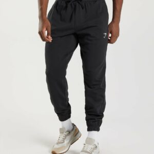 Essential Oversized Joggers Black