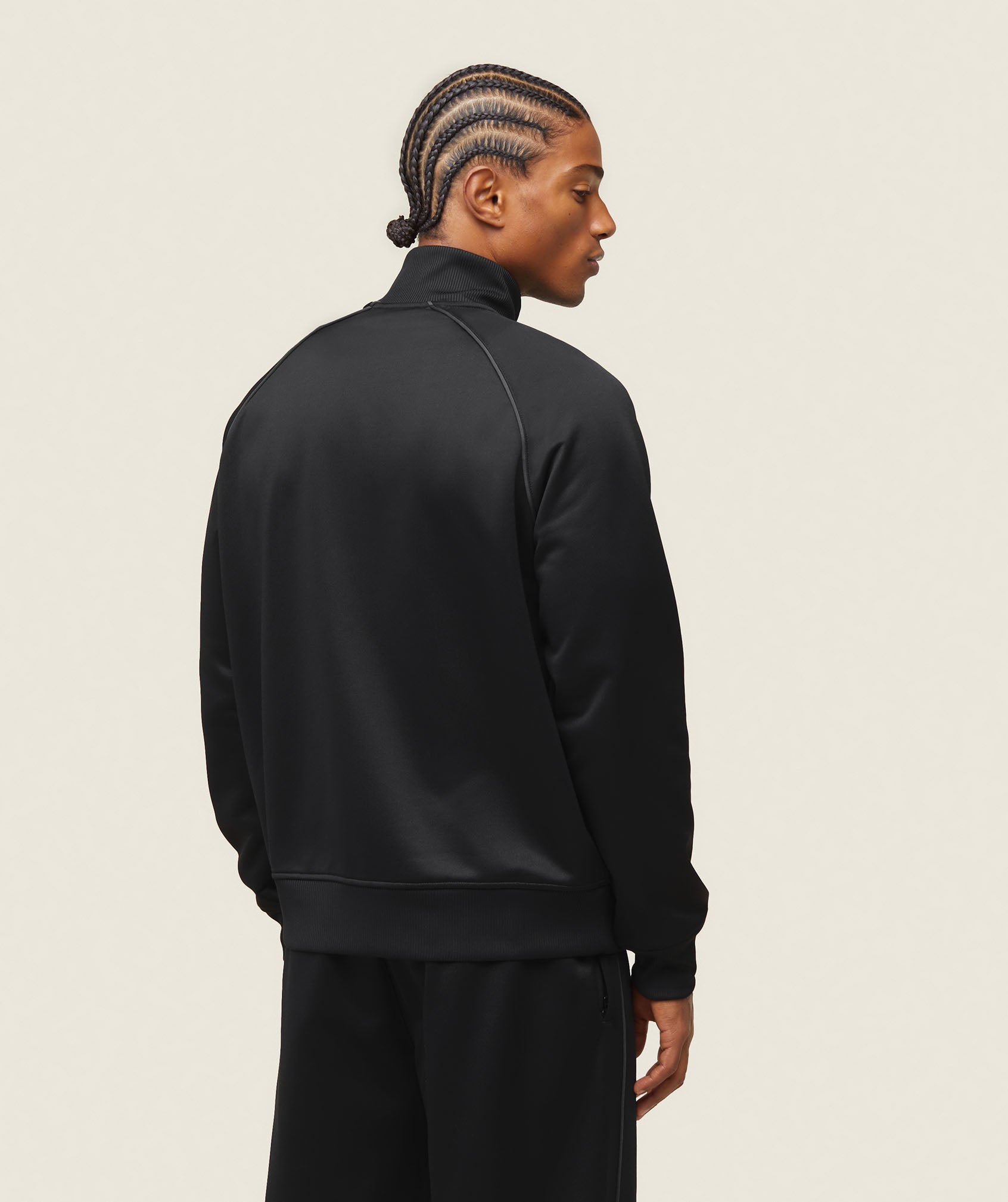 everywear Track Jacket Black/White - immagine 4
