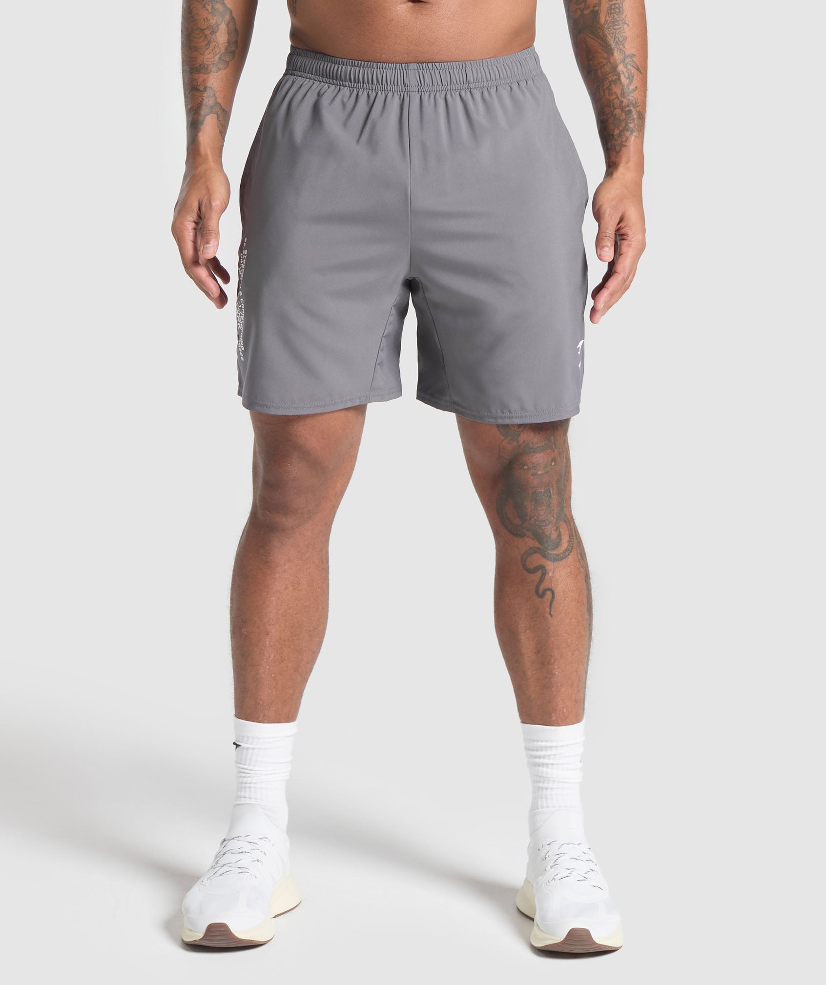 Fitness Apparel 7" Shorts Brushed Grey
