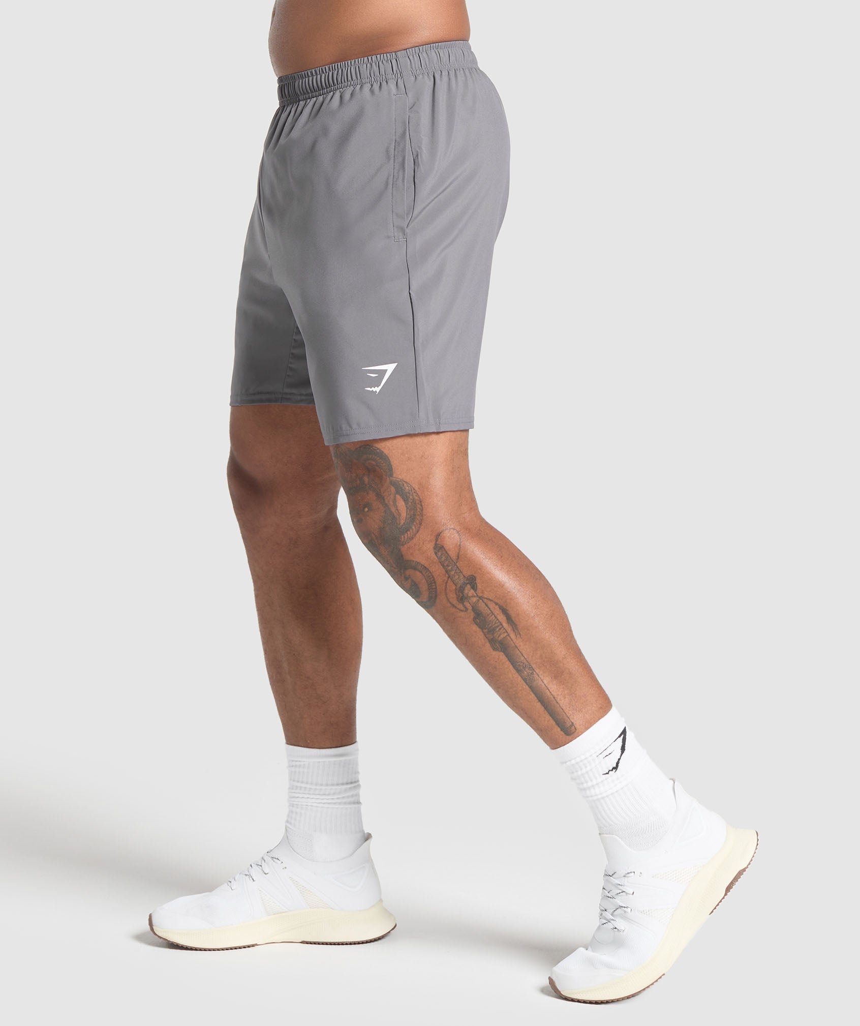 Fitness Apparel 7" Shorts Brushed Grey - immagine 5