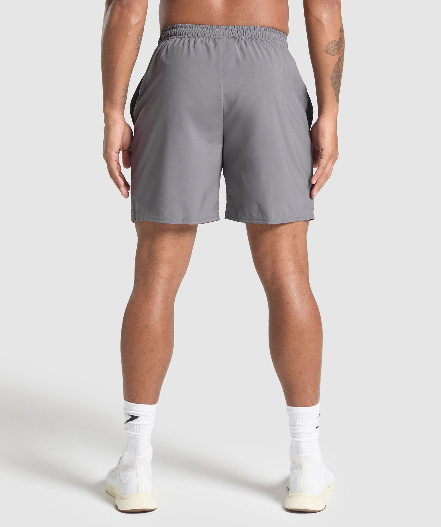 Fitness Apparel 7" Shorts Brushed Grey - immagine 3