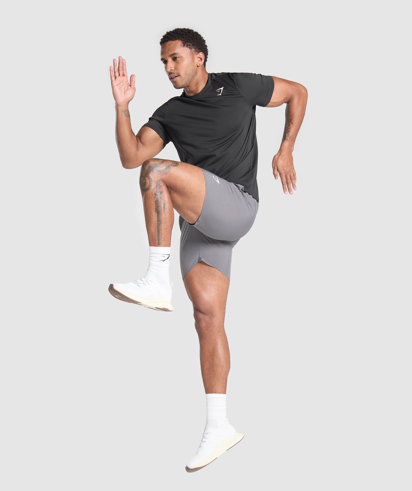 Fitness Apparel 7" Shorts Brushed Grey - immagine 4