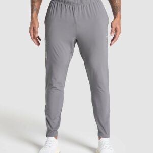 Fitness Apparel Woven Joggers Brushed Grey