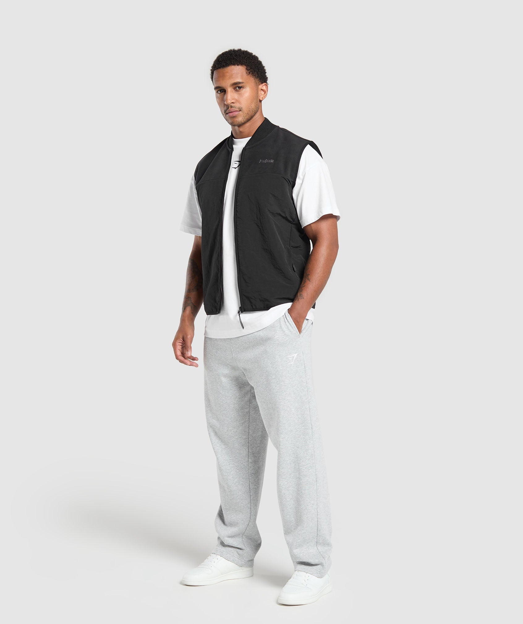 Micro Fleece Gilet Black - immagine 4