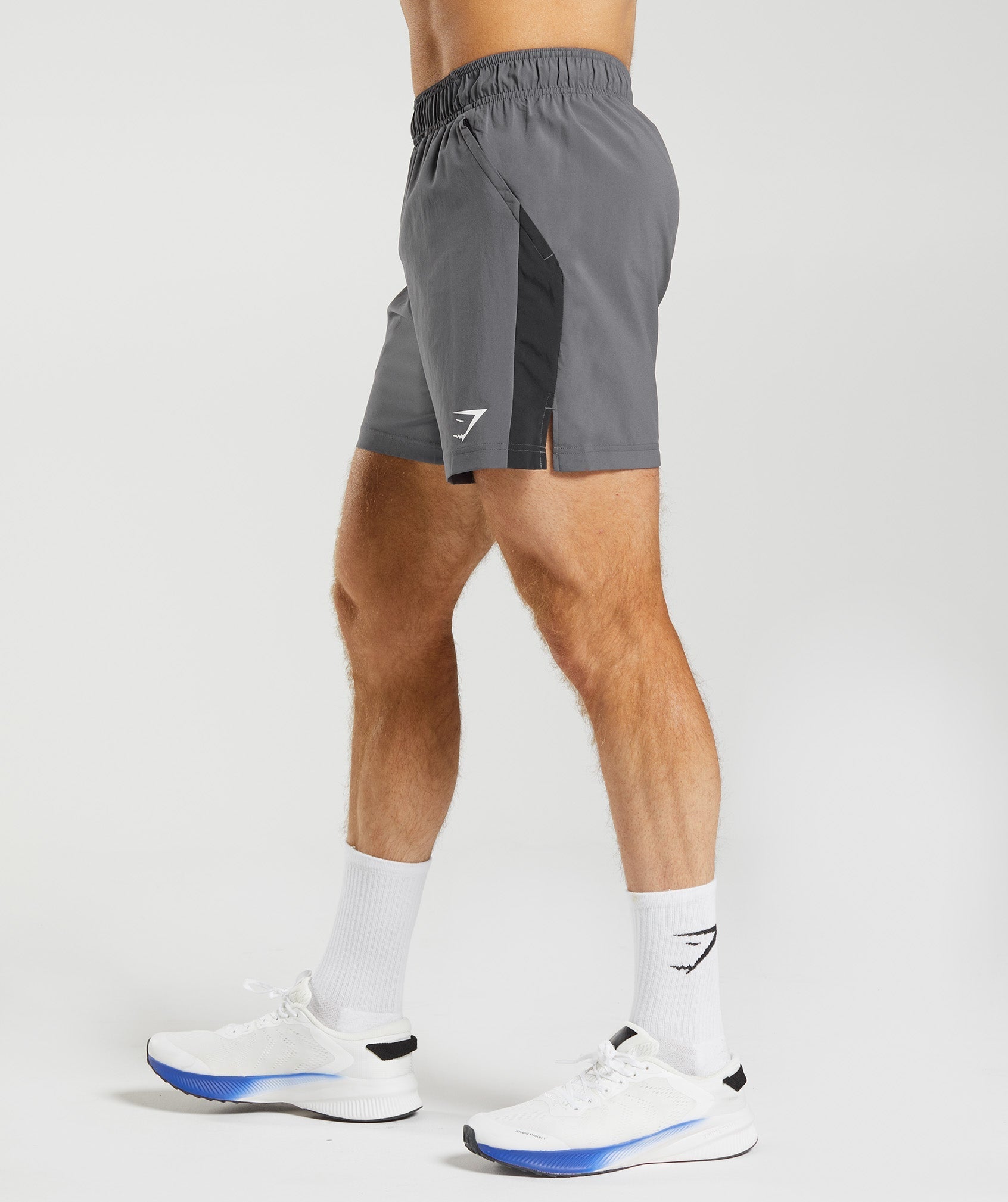 Sport Shorts Silhouette Grey/Black - immagine 3