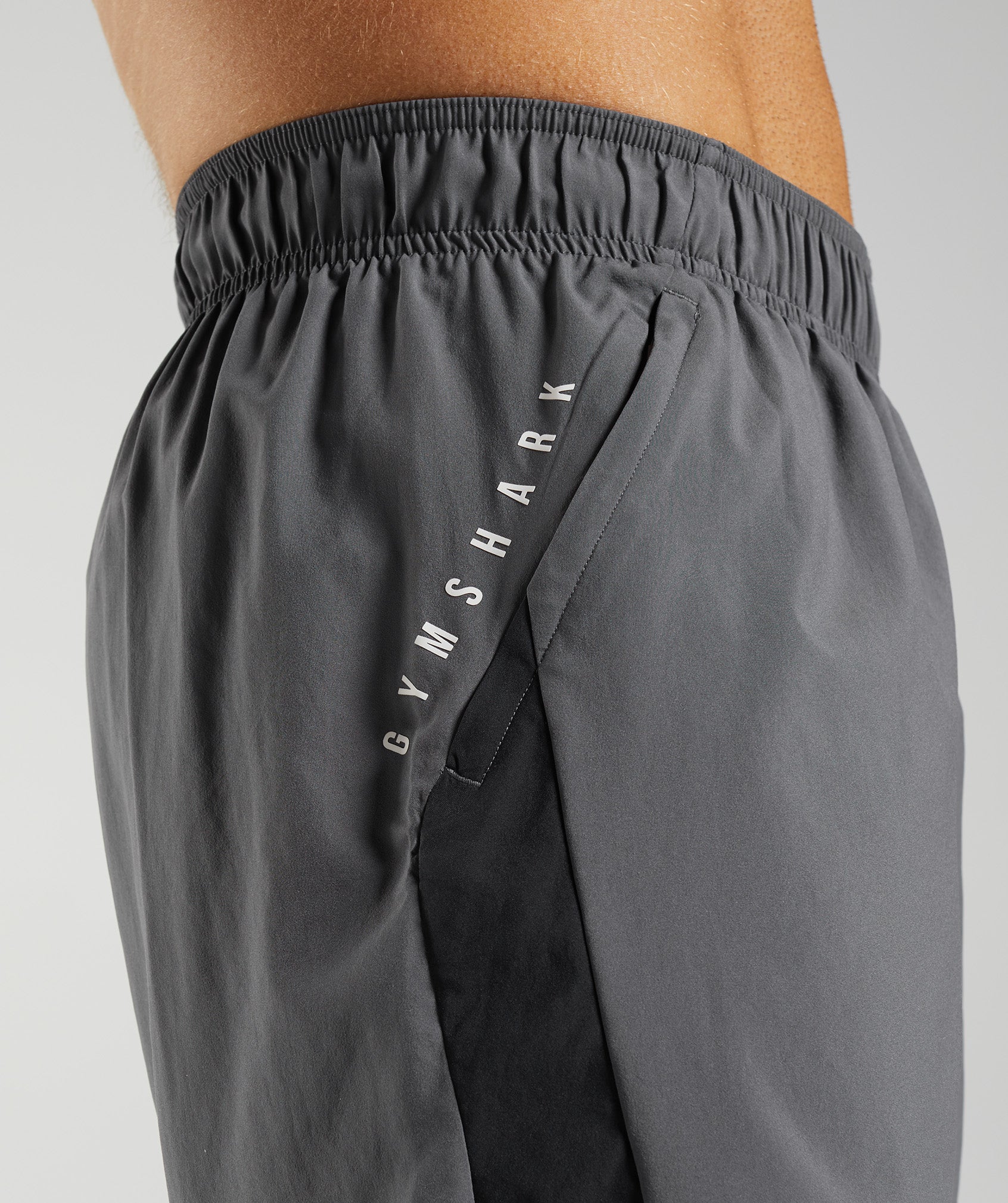 Sport Shorts Silhouette Grey/Black - immagine 6